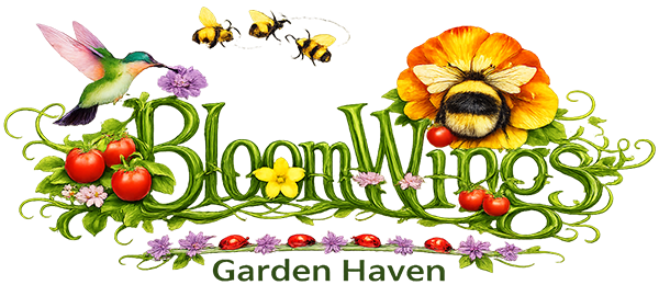 BloomWings Garden Haven logo